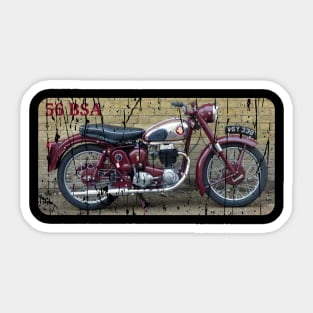 BSA MOTORCYCLE Sticker